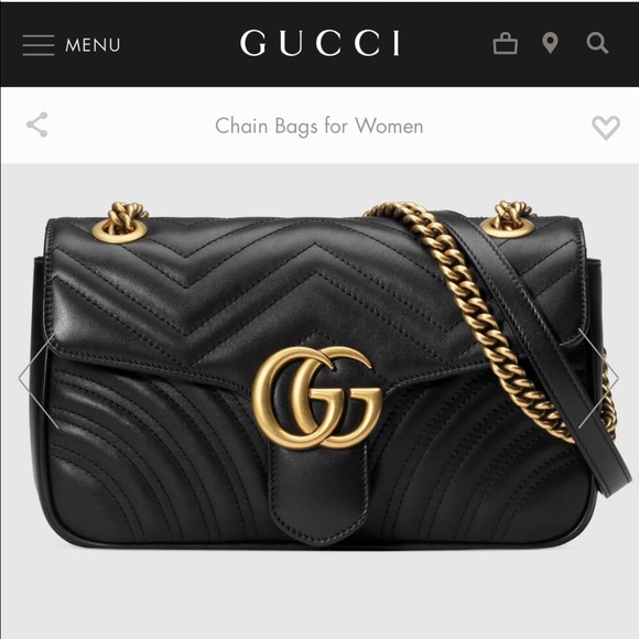 Gucci Handbags - Gucci small marmot shoulder bag